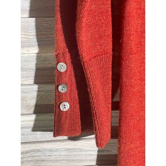 Carole Little Med Merino Wool Cardigan - Picture 14 of 16